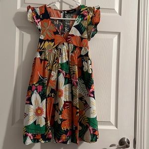 Aakaa Floral Dress - size small